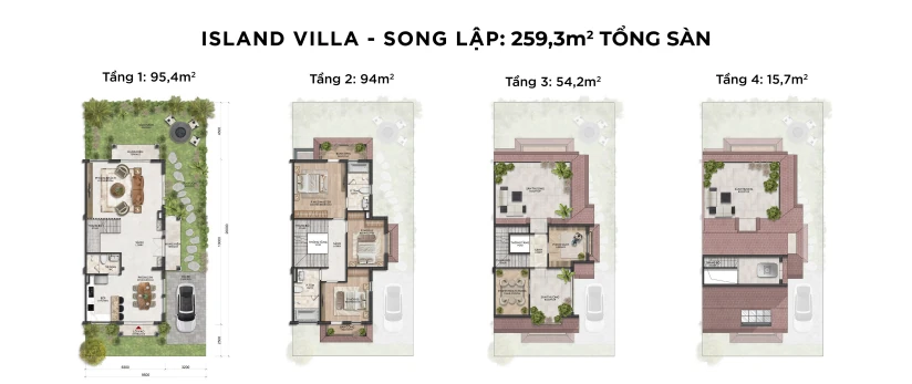 Eco Central Park - Đảo Châu Âu