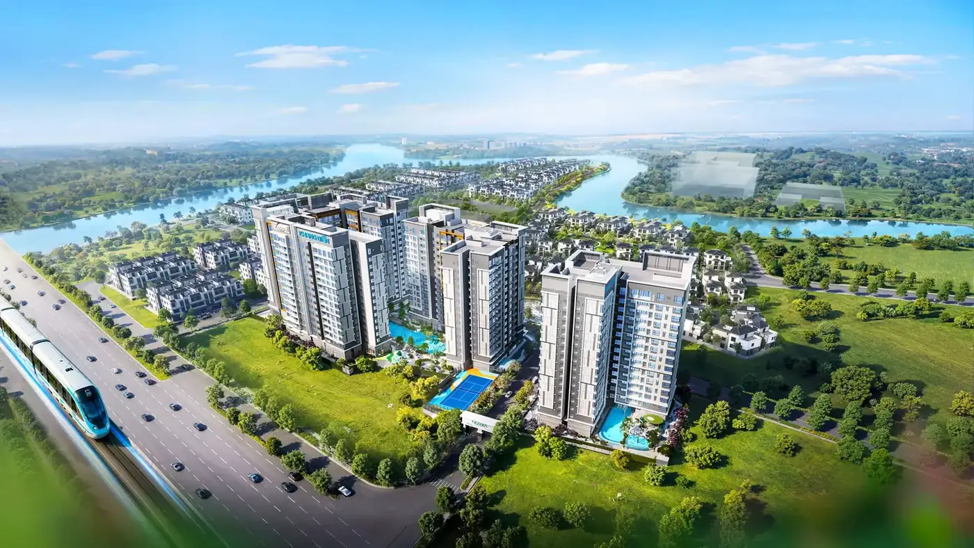 Phối cảnh tổng quan Gladia Heights — Chuẩn sống tương lai, Future First