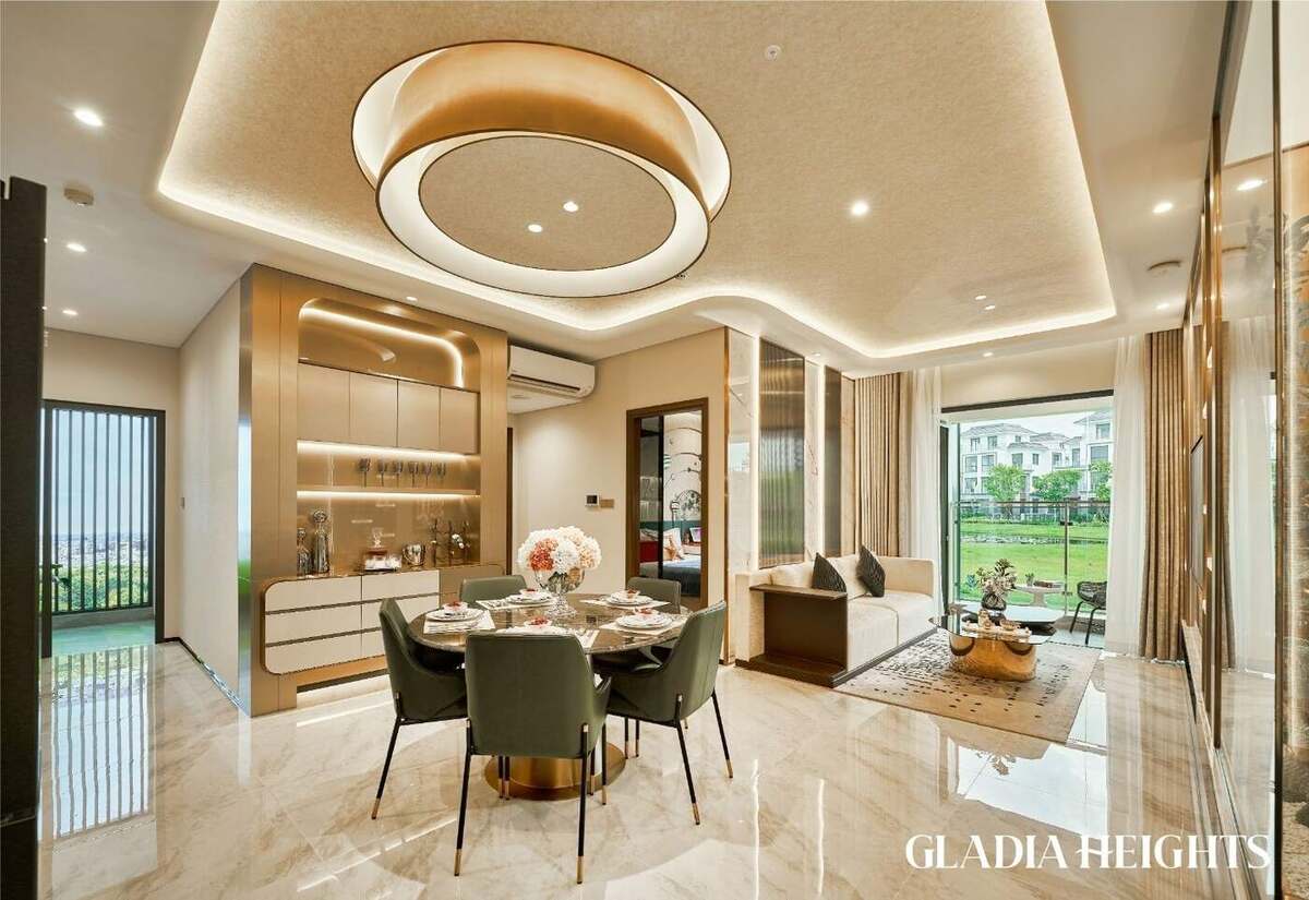Nhà mẫu căn hộ 2PN Gladia Heights 1