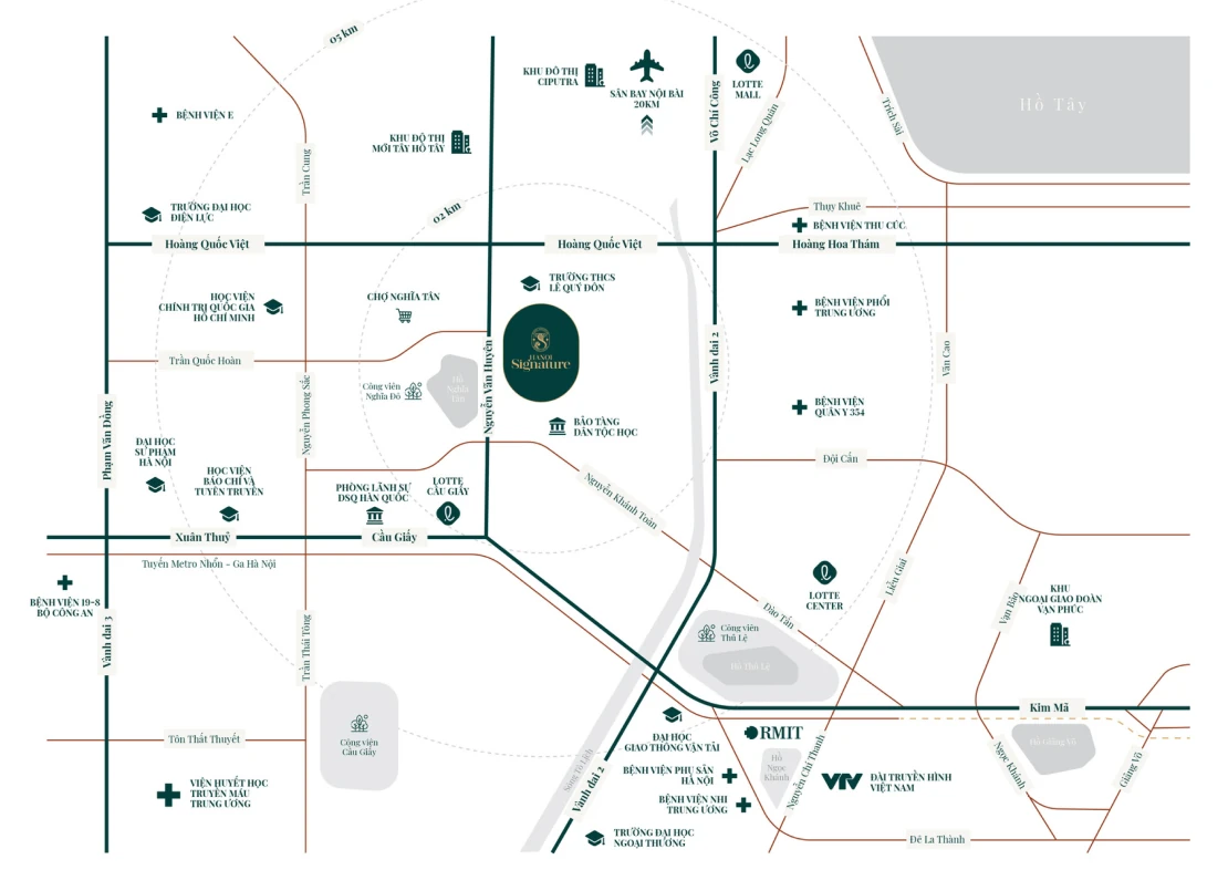 Hanoi Signature vị trí