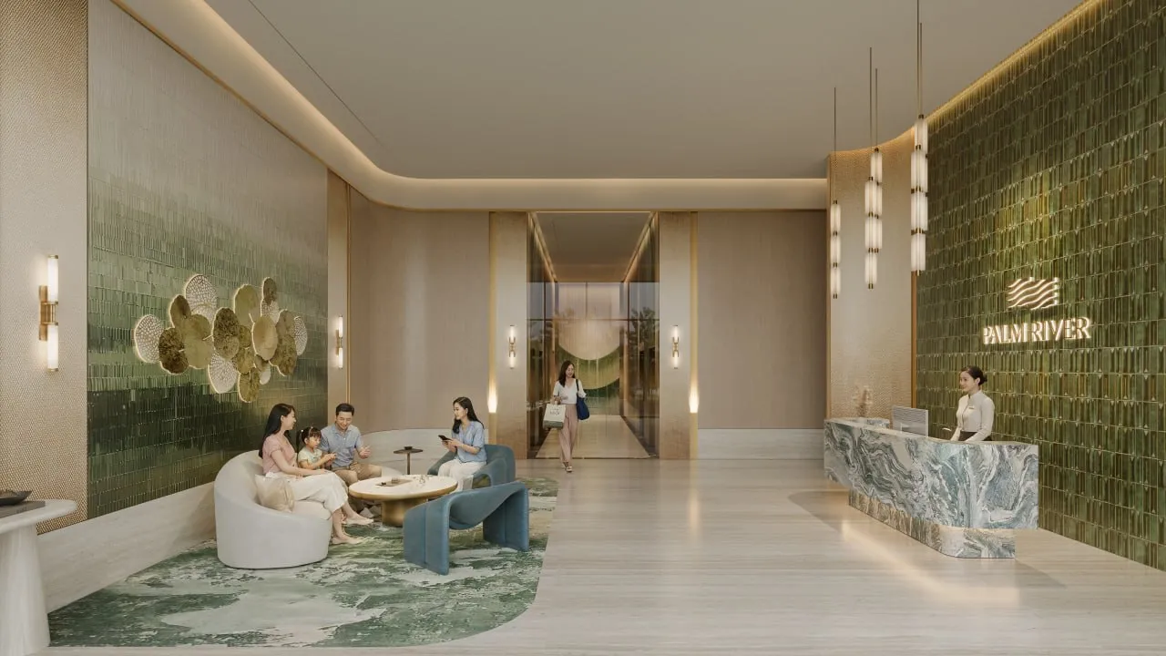 Sảnh đón & lounge cư dân