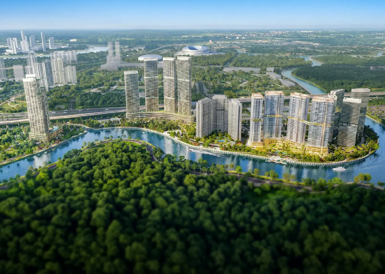 Tổng thể đô thị ven sông Palm River