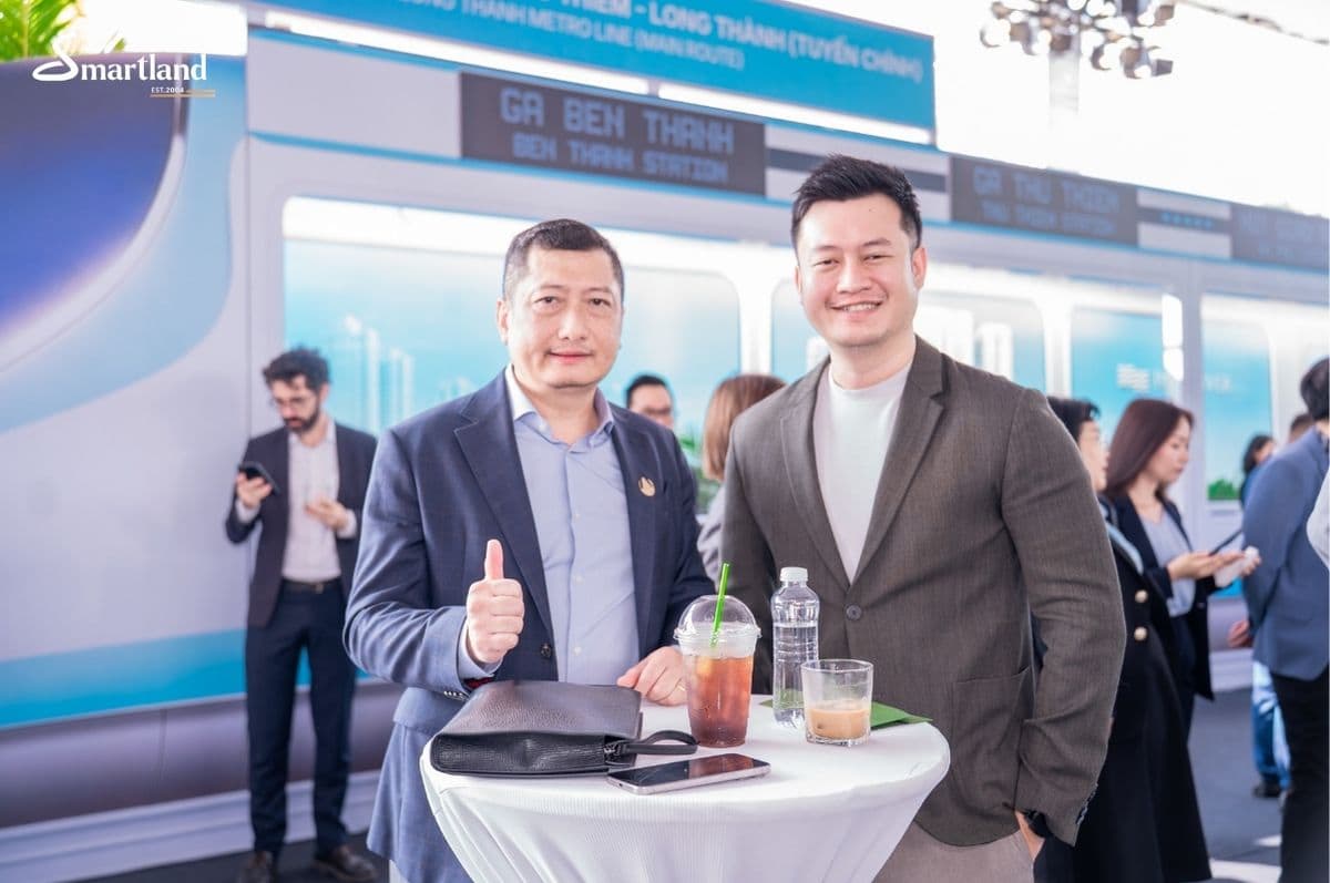 Ban lãnh đạo Smartland tại sự kiện dự án