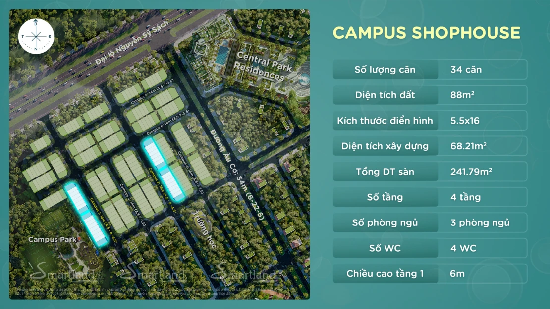 The Campus nhà phố