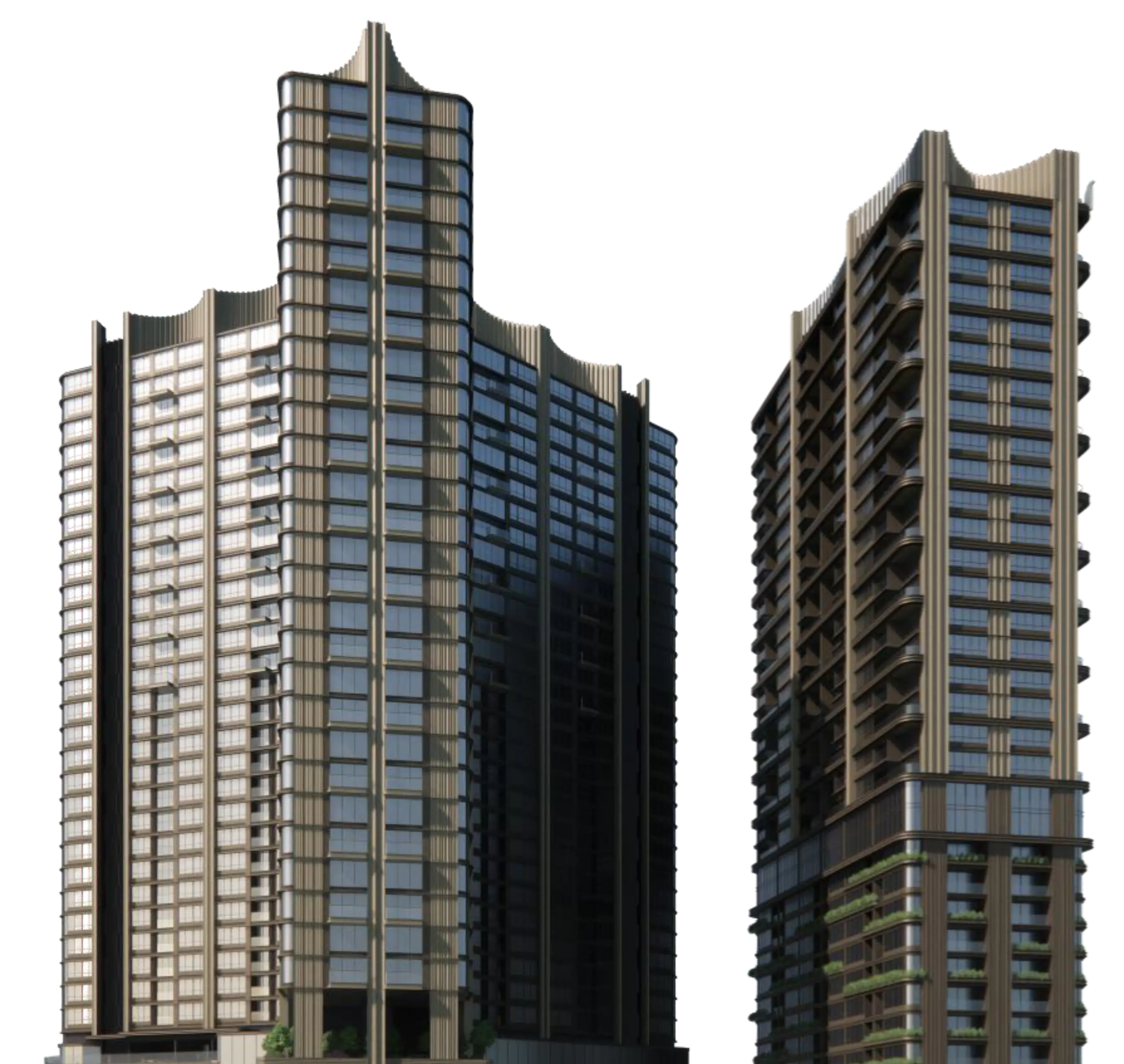 The Magnolia — Phối cảnh kiến trúc