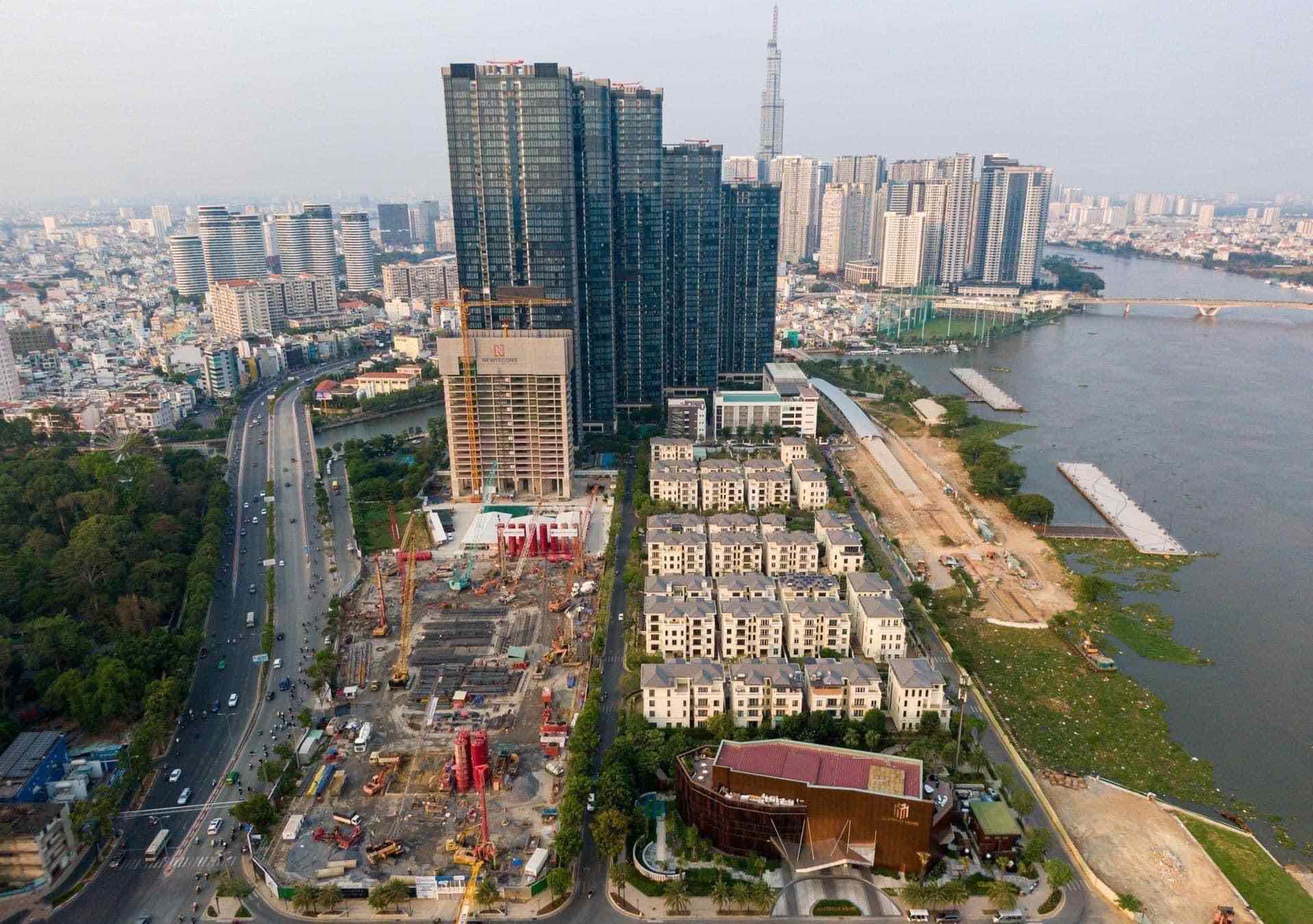 Tiến độ Grand Marina Sài Gòn thuộc phân khu số 3 của quy hoạch 930ha lõi trung tâm 