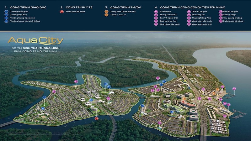 Có nên mua dự án Aqua City – Xu hướng khu đô thị tiềm năng không?