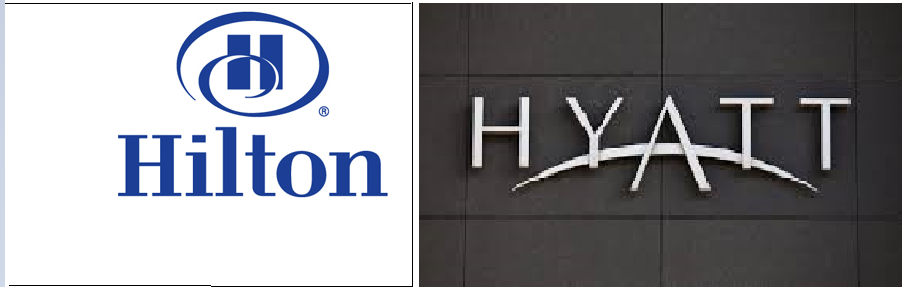 Hai thương hiệu lớn Hyatt và Hilton đang quản lý nhiều dự án tại Việt Nam 