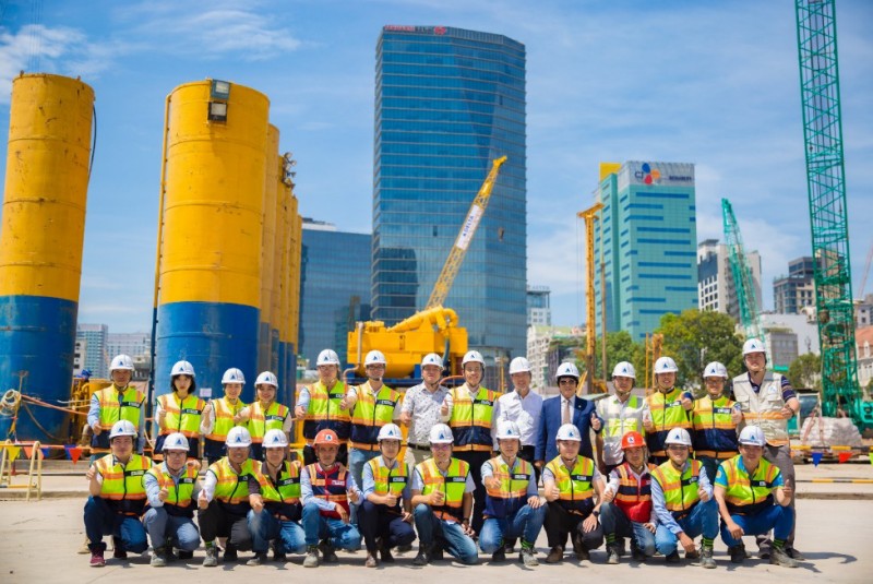 Đội ngũ thầu thi công dự án Grand Marina Saigon – Delta Group hừng hực khí thế khởi công dự án đẳng cấp nhất TP HCM 