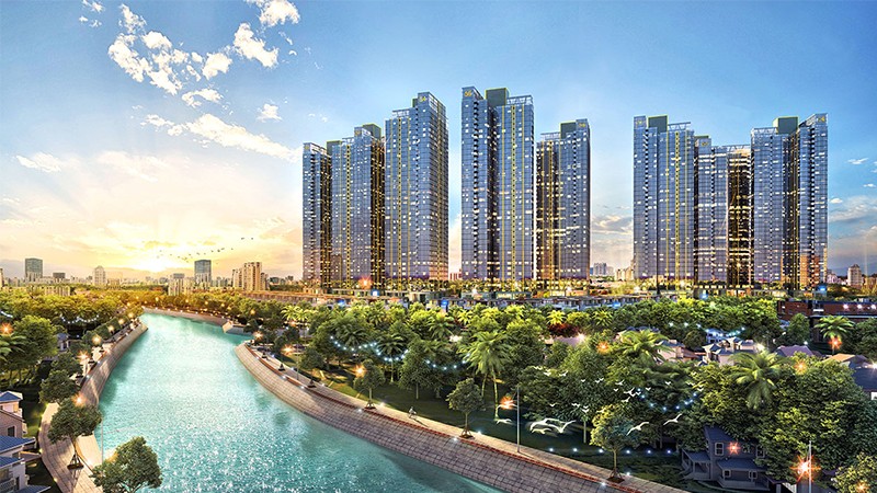 Phối cảnh tổng thể dự án Sunshine City Sài Gòn
