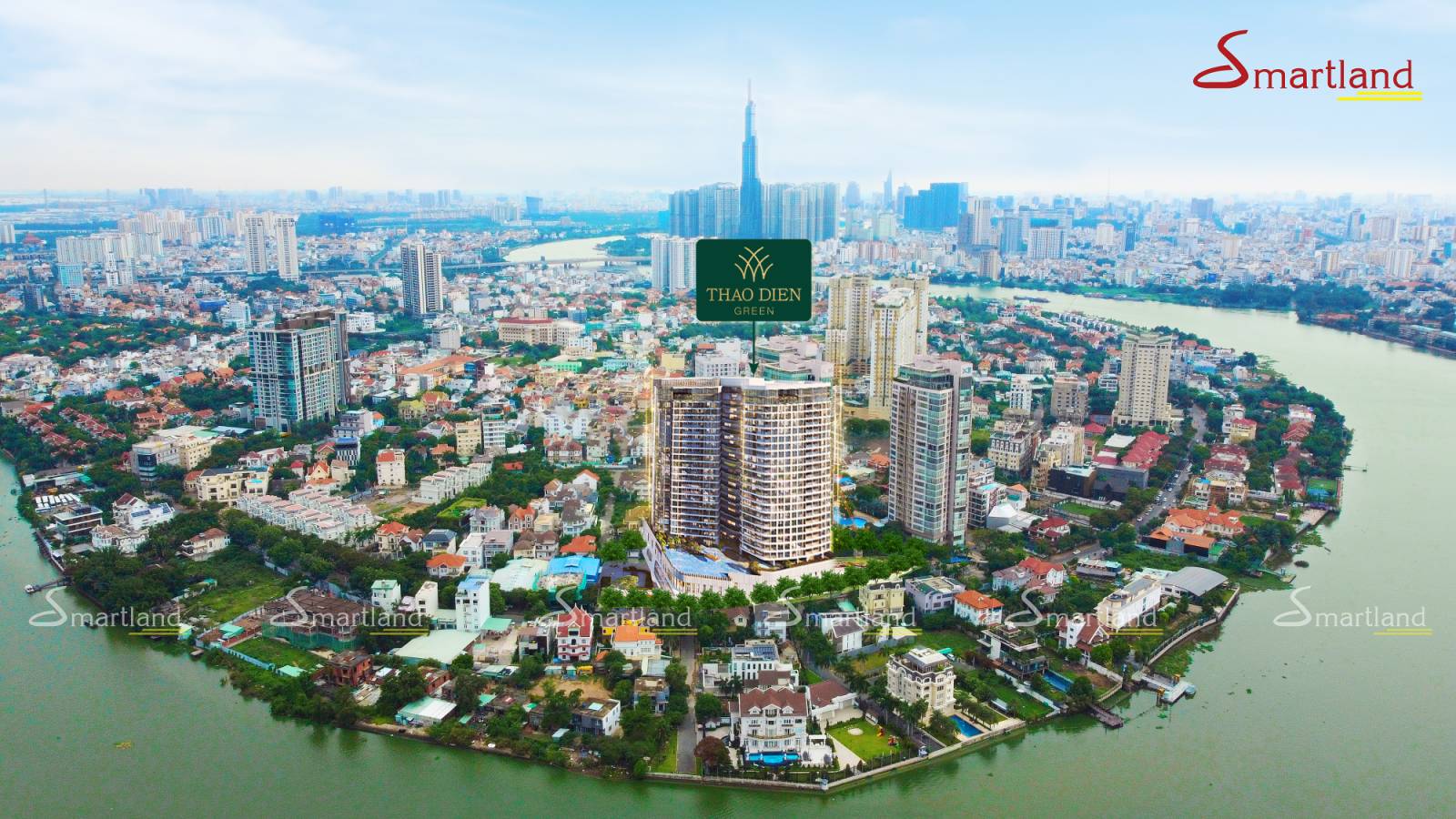 Vị trí dự án mới nhất tại Thảo Điền năm 2021  - Thảo Điền Green