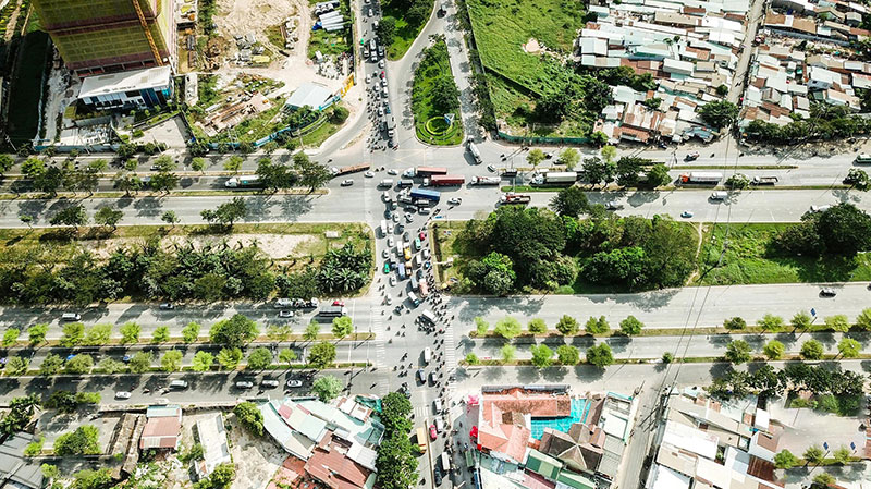 Nút giao thông Nguyễn Văn Linh- Nguyễn Hữu Thọ