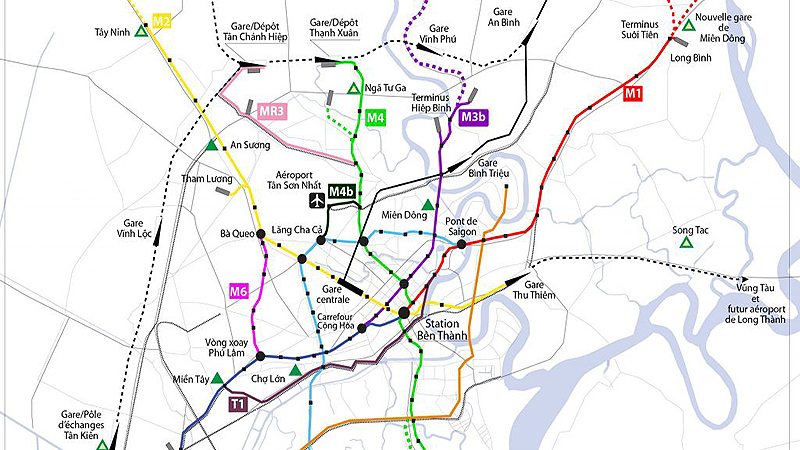 Cập nhập tiến độ dự án tuyến Metro số 4 mới nhất 2020