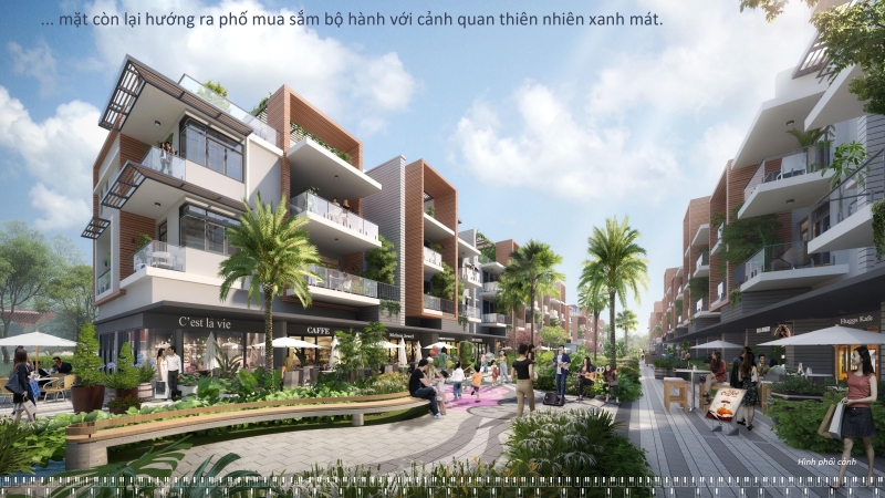 Thiết kế các căn Shophouse Celesta City