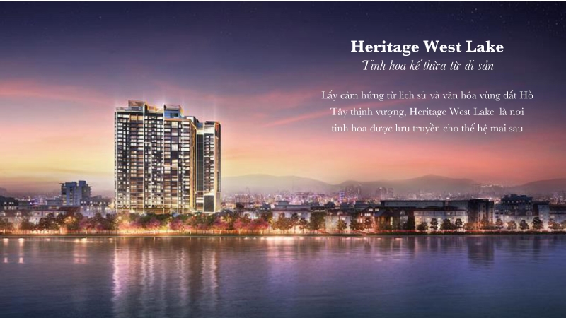 Bất động sản đô thị Hà Nội nổi bật với dự án Heritage West Lake
