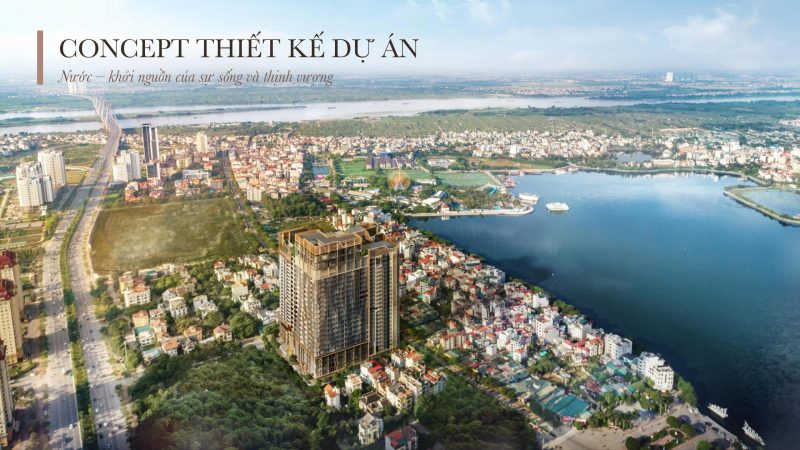 Tiềm năng sinh lời dự án Heritage West Lake Hà Nội tăng nhờ thiết kế ấn tượng, lấy cảm hứng từ nước - khởi nguồn của sự sống và thịnh vượng