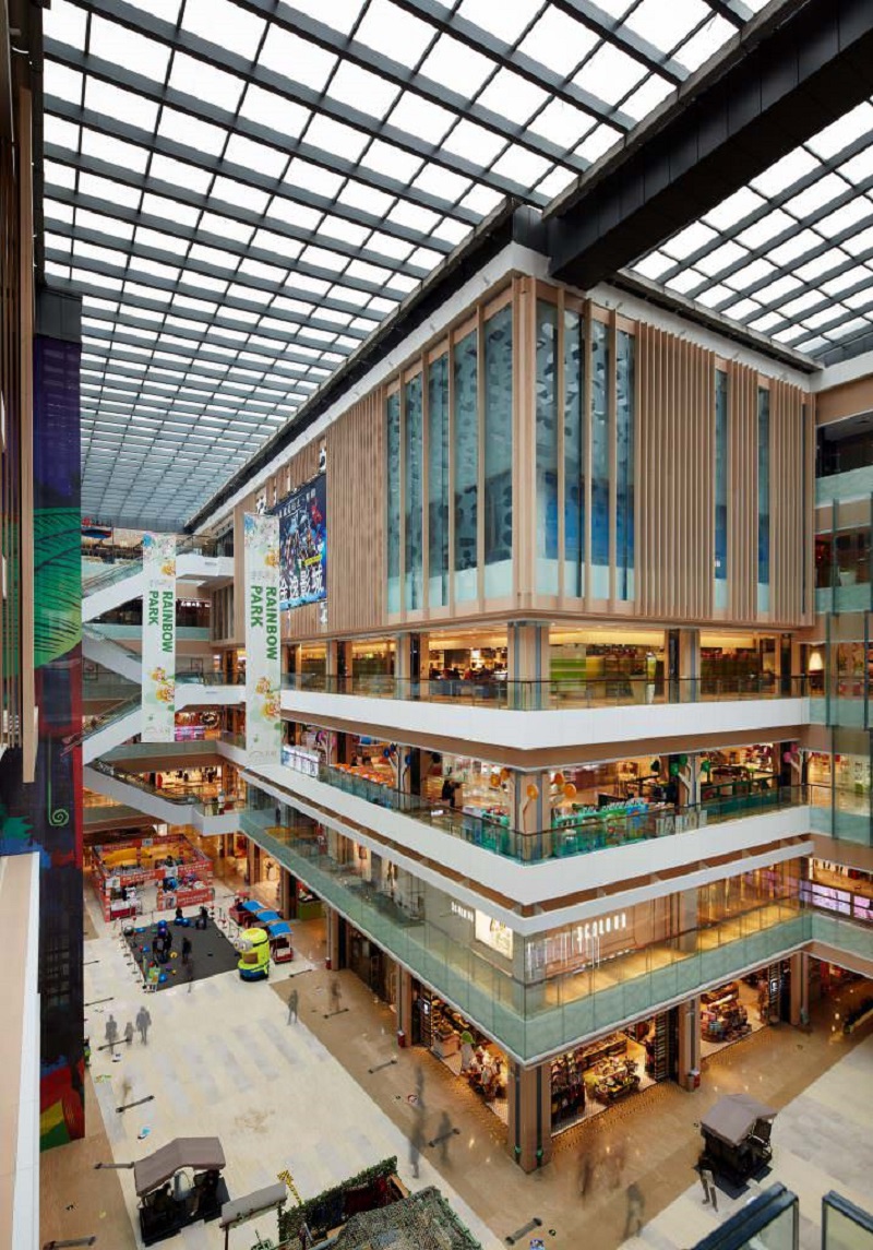 RETAIL METAMORPHOSIS, Rainbow Park Mall, Hangzhou có đơn vị thiết kế là Concept i - đối tác của Trung Thủy Group