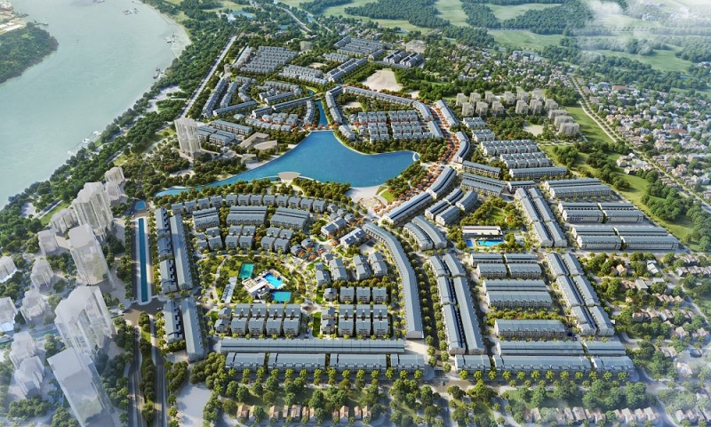 Phối cảnh Khu đô thị Ecorivers Hải Dương của chủ đầu tư Ecopark