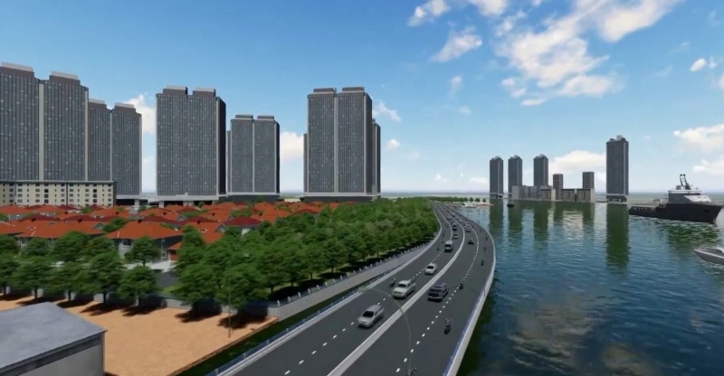 Thông tin quy hoạch – tiến độ thi công đại lộ ven sông Sài Gòn 