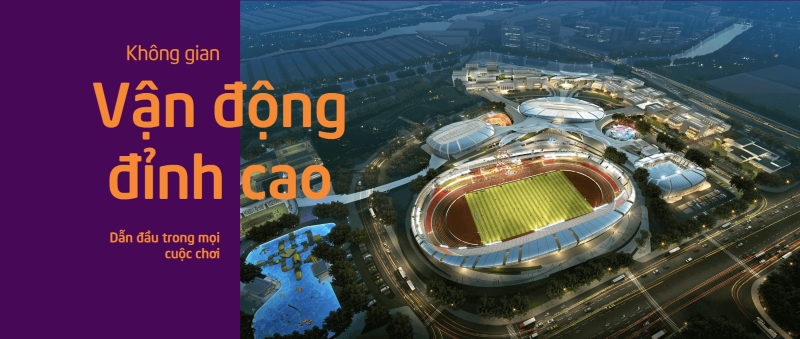 Thiết kế sân vận động đẳng cấp quốc tế tại Saigon Sports City (SSC)