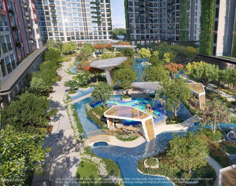 Với định hướng phát triển thành dự án có không gian xanh 3D lớn nhất thành phố Hồ Chí Minh, Lumiere Boulevard Masterise Q9 được chủ đầu tư rất chú trọng tiện ích và mảng xanh