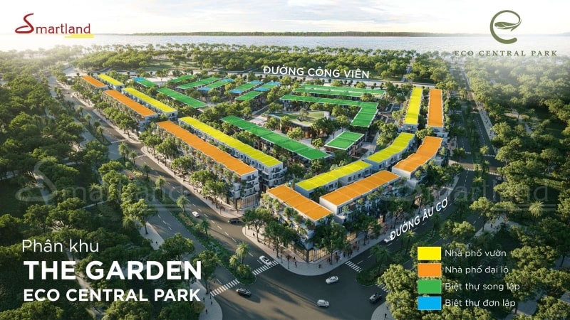 Phân khu The Garden Ecopark Vinh [Tổng quan + tiến độ 2023]