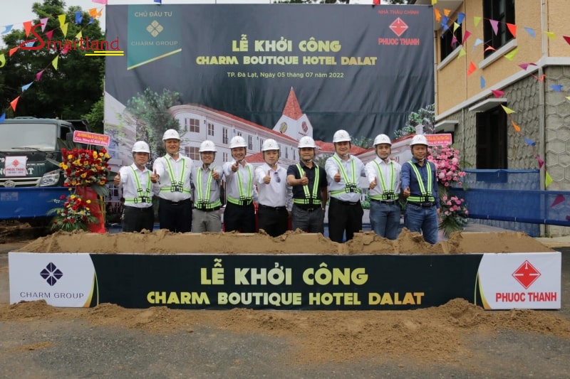 Dự án Charm Boutique hotel Dalat [Tổng quan + tiến độ 2022]