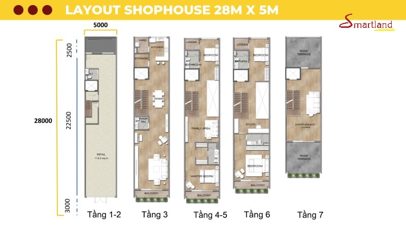 layout-shophouse-sun-cosmo-residence-da-nang