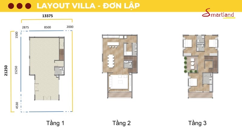 layout-villa-sun-cosmo-residence-da-nang