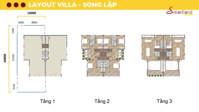 layout-villa-song-lap-sun-cosmo-residence-da-nang