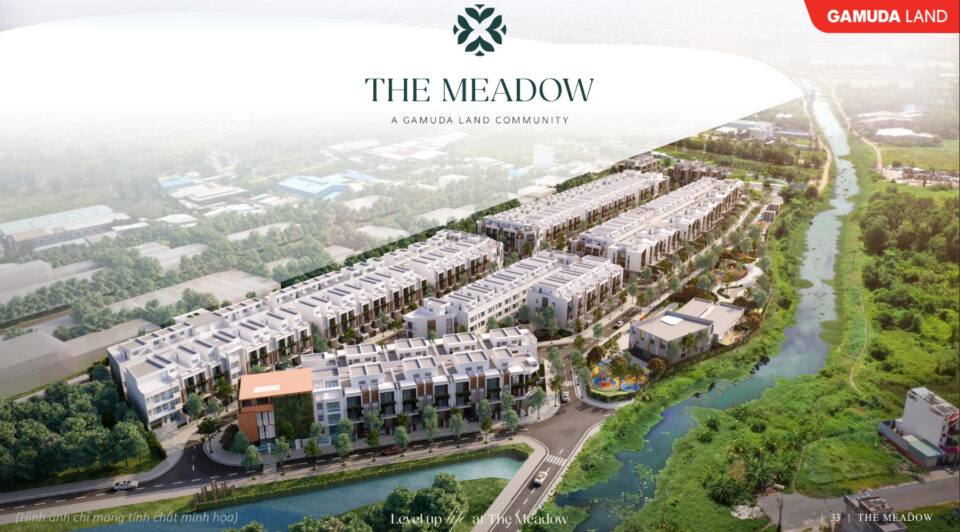 Phối cảnh tổng thê dự án The Meadow Bình Chánh