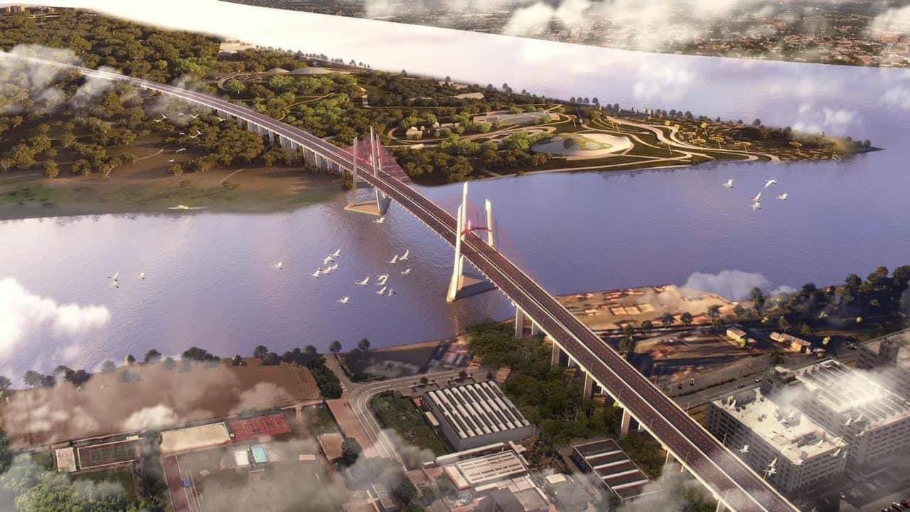 Cầu vượt sông Ruột Lợn Vũ Yên Hải Phòng [Quy hoạch + tiến độ 2024]