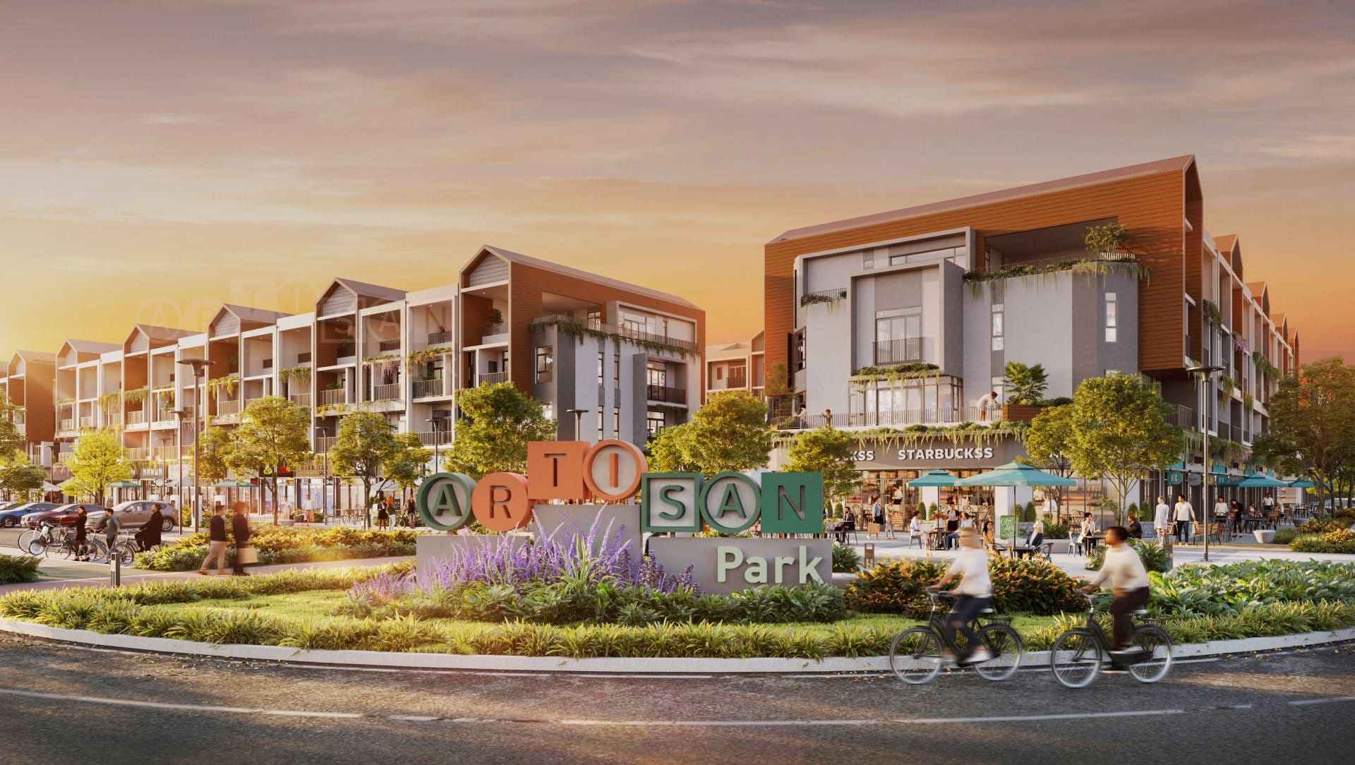 Dự án nhà phố thương mại Artisan Park tại Thành phố mới Bình Dương 2024