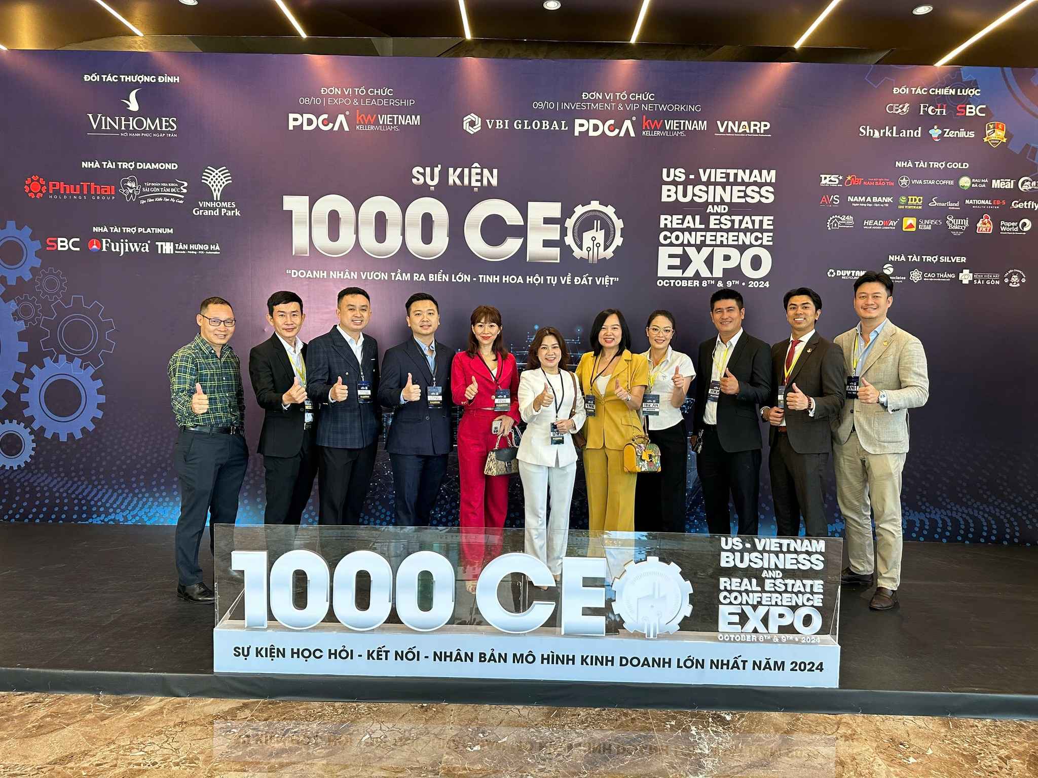 SmartLand tham gia tài trợ sự kiện 1000 CEO 2024