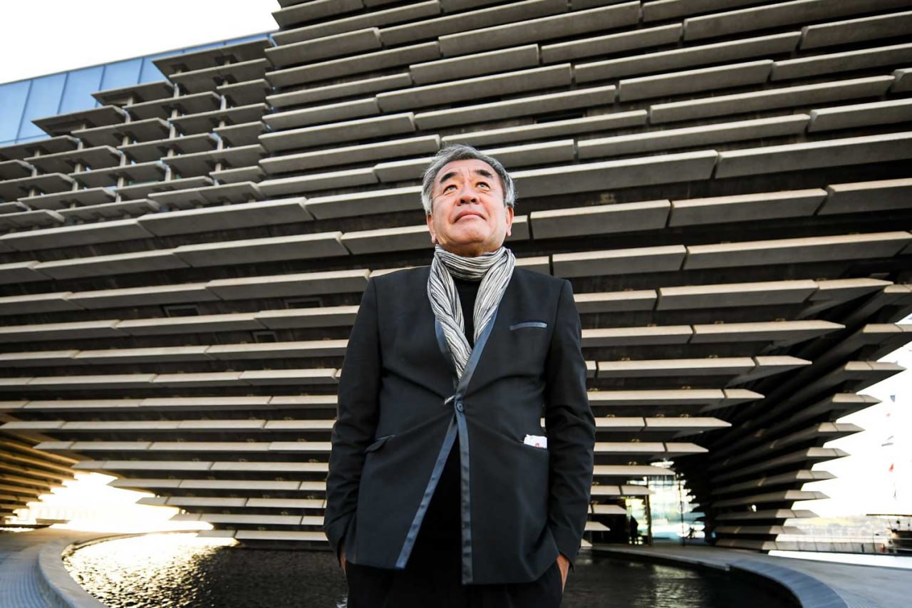 Hình ảnh KTS Kengo Kuma.