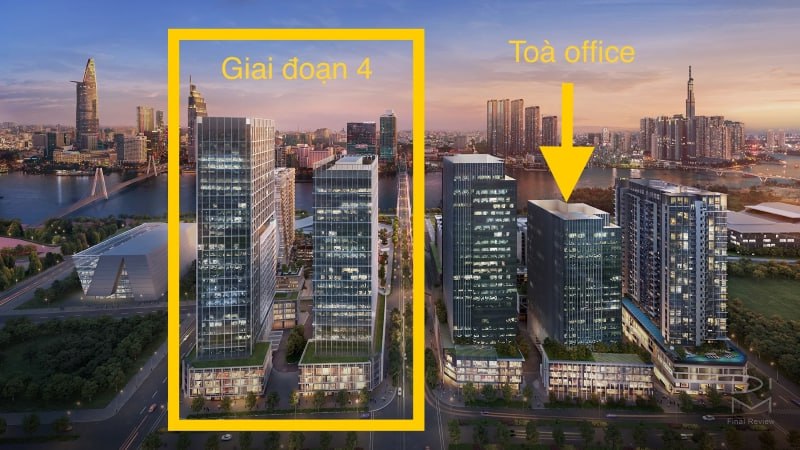 The OpusK là giai đoạn cuối của tổ hợp dự án The Metropole Thủ Thiêm