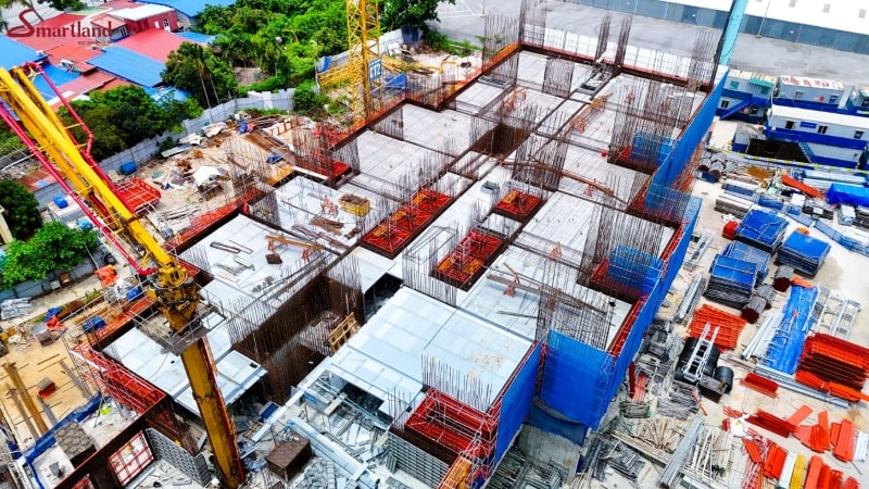 Tiến độ Gem Park được cập nhập vào tháng 07/2025