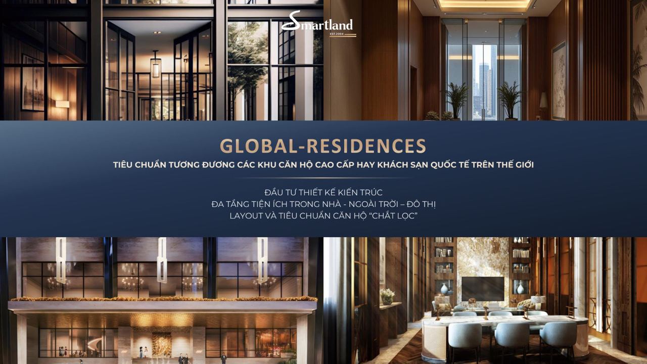 The Continental dẫn đầu xu hướng với mô hình Global-residences đạt tiêu chuẩn quốc tế. 