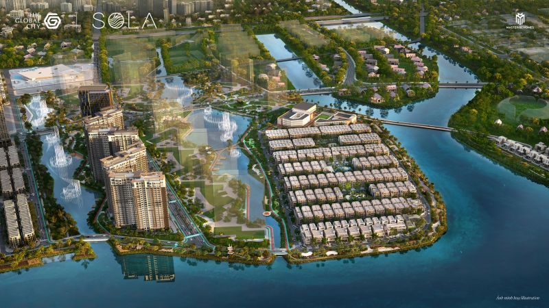 Biệt thự vườn SOLA The Global City – Đảo Ánh Dương Masterise Homes 2025