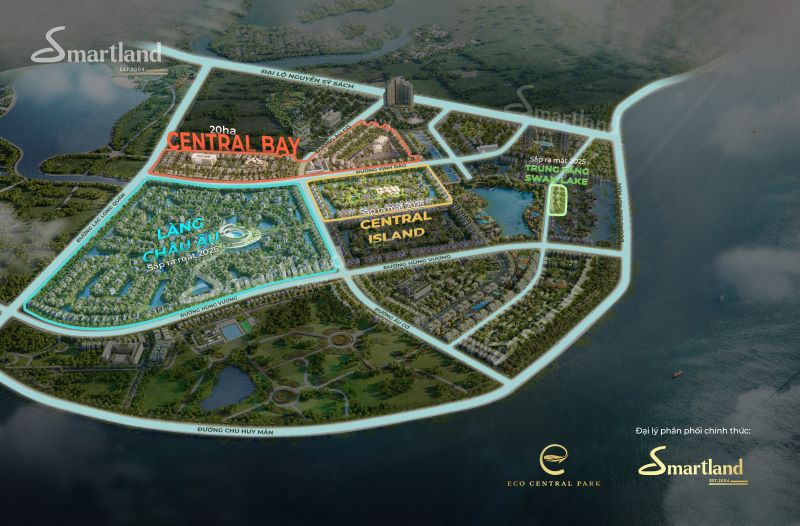 Vị trí Central Bay Ecopark ở đâu? liền kề có gì? có ưu điểm gì?