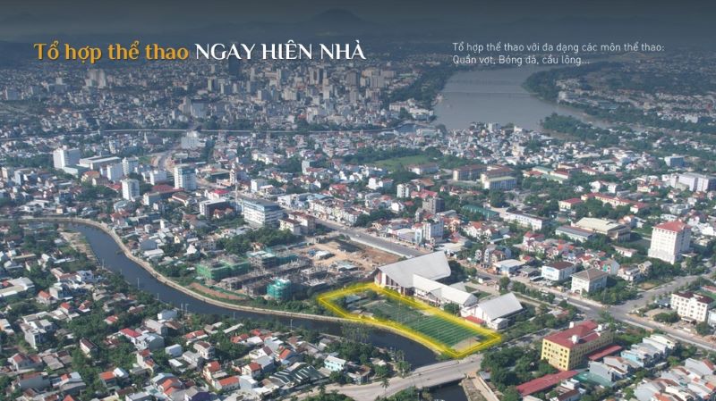 Tiện ích Menas Zone Vỹ Dạ: Tổ hợp thể thao ngay trước thềm nhà