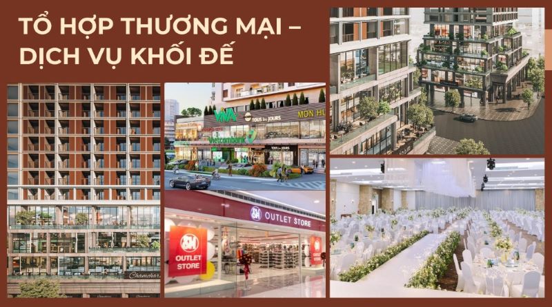 Tổ hợp thương mại tại khối đế căn hộ Sun Group Vương Thừa Vũ