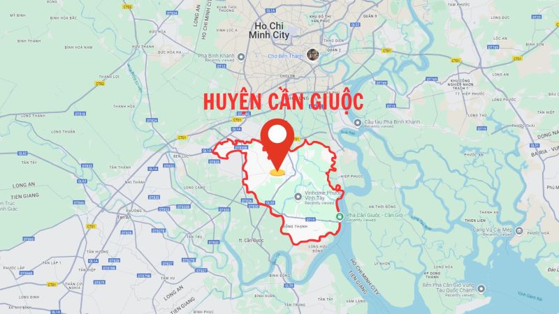 Cần Giuộc ở đâu? Vì sao Cần Giuộc được định hướng thành đô thị vệ tinh của TP.HCM?