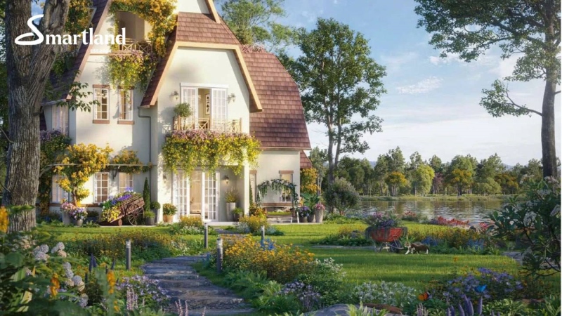 Biệt thự đơn lập Đảo Châu Âu – sống giữa mặt nước, được bao bọc bởi thiên nhiên và không gian trị liệu.
