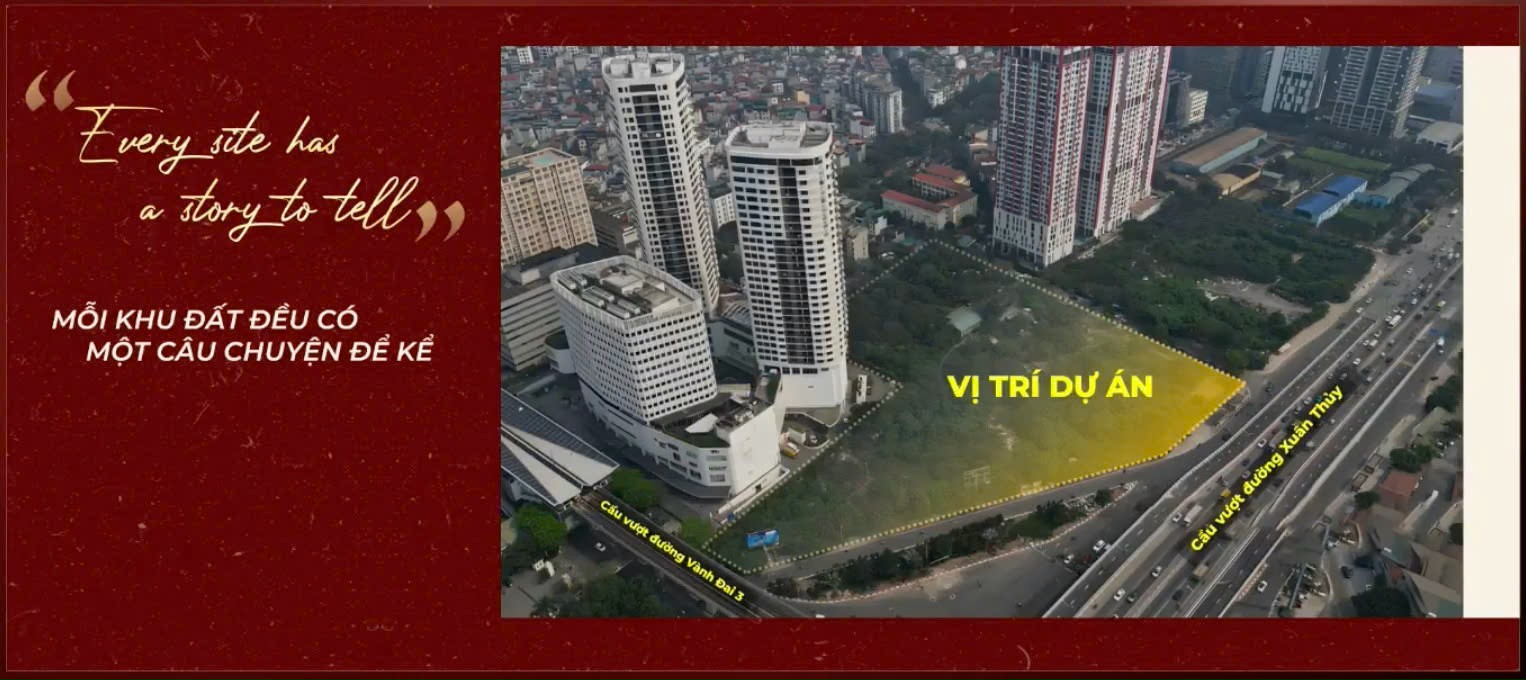 VỊ TRÍ SUN FELIZA SUITES CẦU GIẤY HÀ NỘI - SUN GROUP