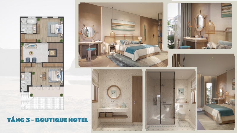 Gợi ý thiết kế tầng 3 Casa Townhouse Blanca City
