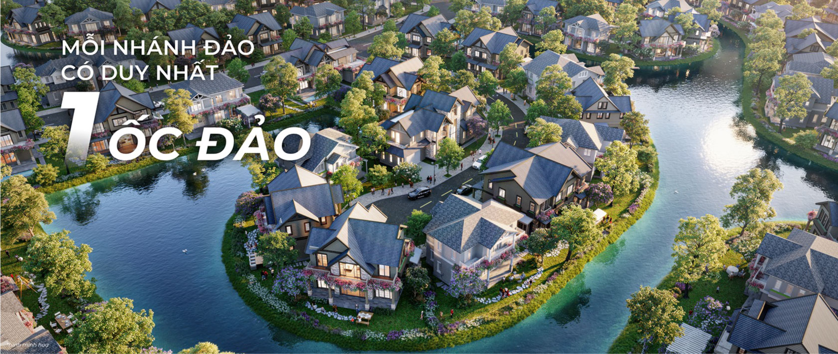 mỗi nhánh 1 ốc đảo retreat island