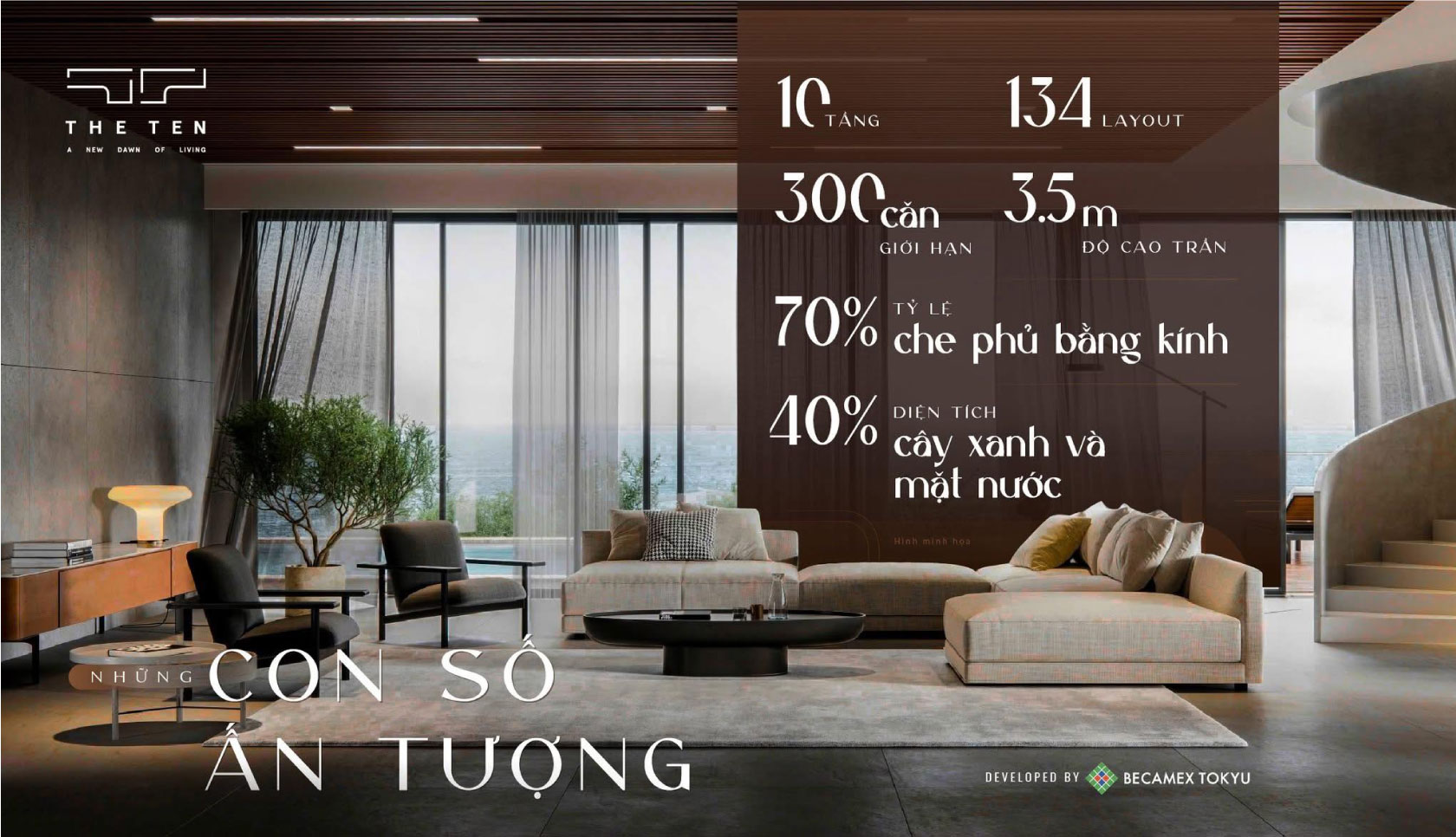 Những con số ấn tượng the ten bình dương