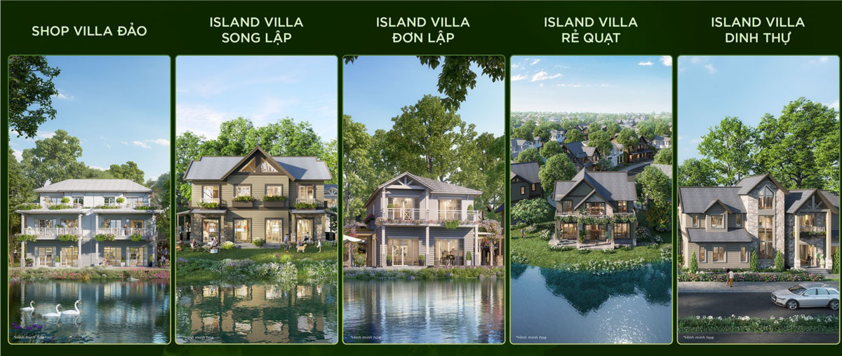 Các dòng sản phẩm Signature Retreat Island