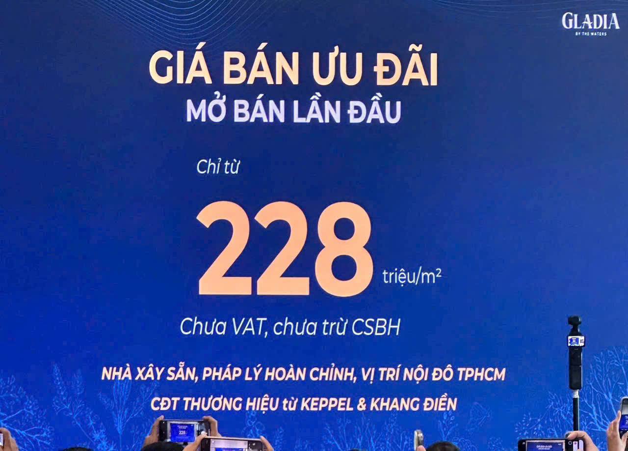 Giá bán Gladia by the Waters bao nhiêu? Cao hay thấp so với các dự án biệt thự cao cấp cùng phân khúc?